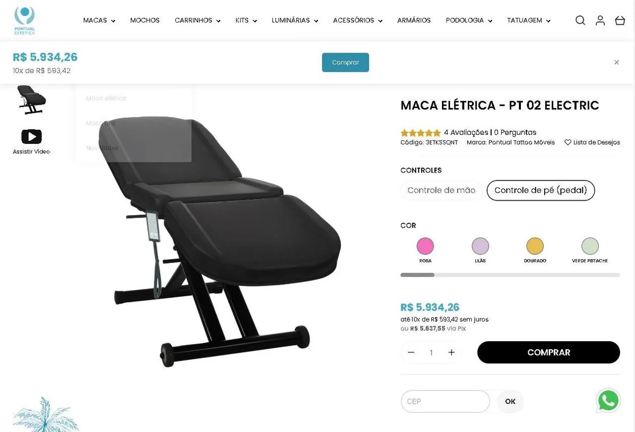 Maca hidráulica e elétrica - Foto 2