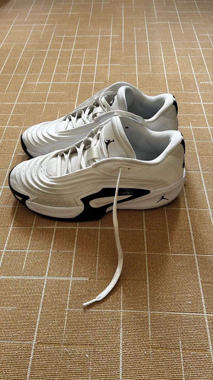 Tênis Nike Jordan Luka 3 V3 Branco TB Semi Novo Importado Americano Usado 2 Vezes - Foto 4