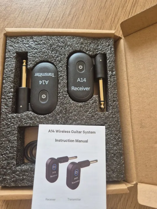 Transmissor sem fio Sistema Wireless para Guitarra e violão