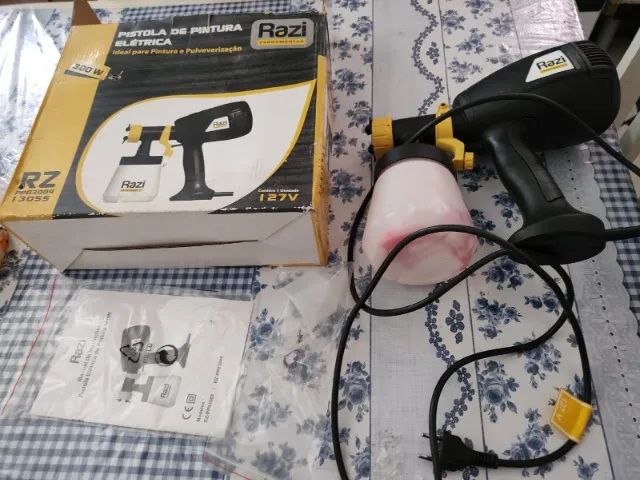 NÃO FUNCIONA - Pistola de Pintura Razi 300W 127W - Foto 2