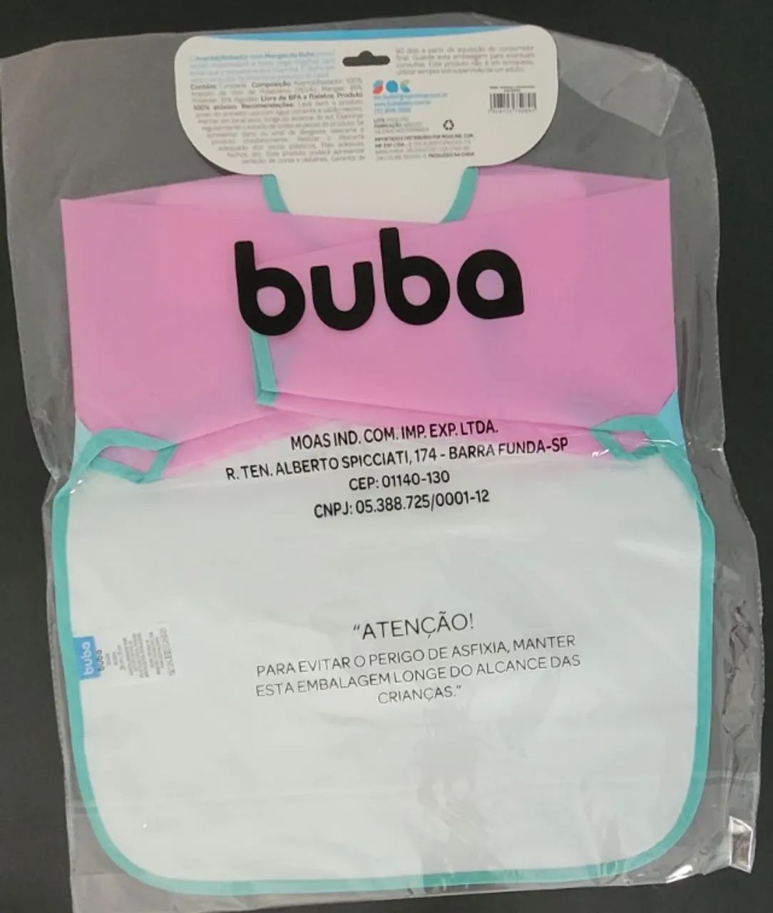Avental Buba Unicórnio com manga - Novo - Foto 2