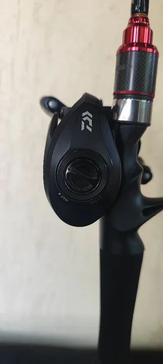 Conjunto vara e carretilha  - Foto 2