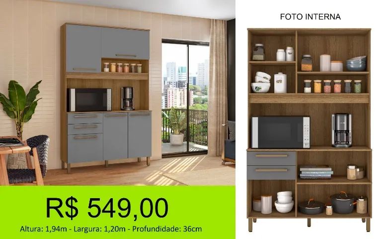 Cozinha compacta mega reforço - Parcelamos sem juros! - Foto 2