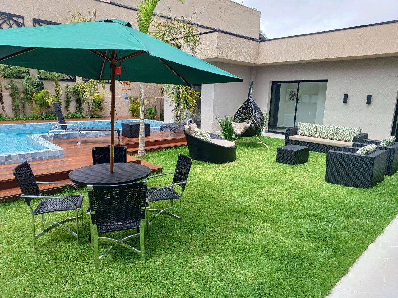 Conjunto de Sofá e Poltronas para Área Externa - Foto 5