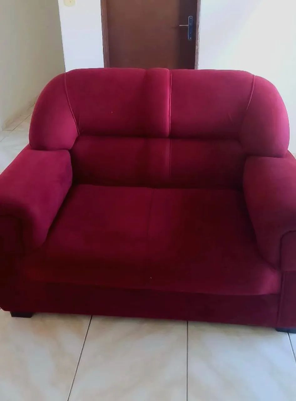 Kit Sofá 3 e 2 Lugares - Seminovos - Foto 2