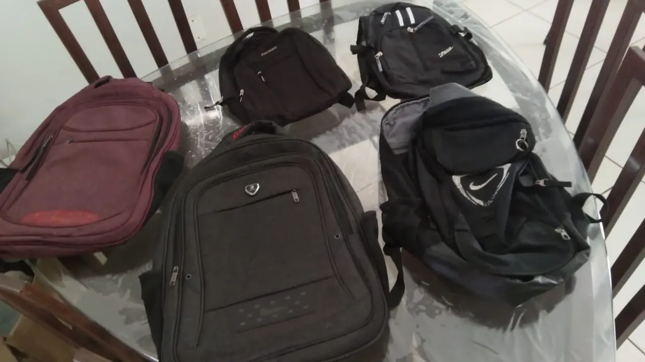 Vendo mochilas e malas ,valores variados