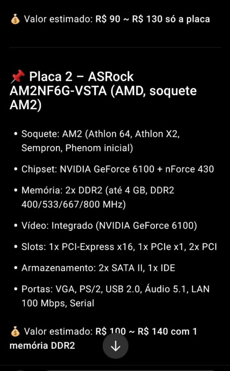 Placas e processador, computador. - Foto 3