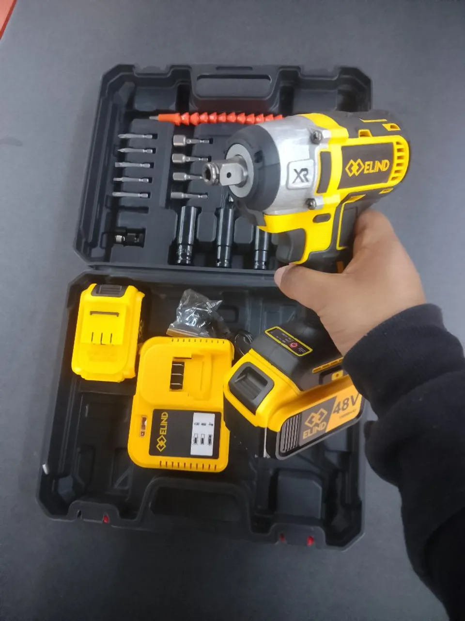 Parafusadeira de Impacto Elétrica ELIND XR 48V