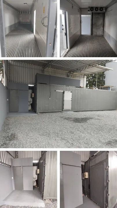 Câmera fria Container Reefer