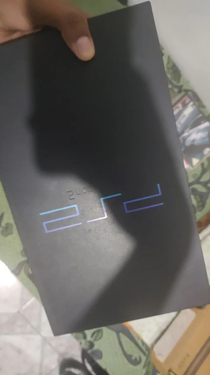 PS2 fat 2 controles e jogos  - Foto 4
