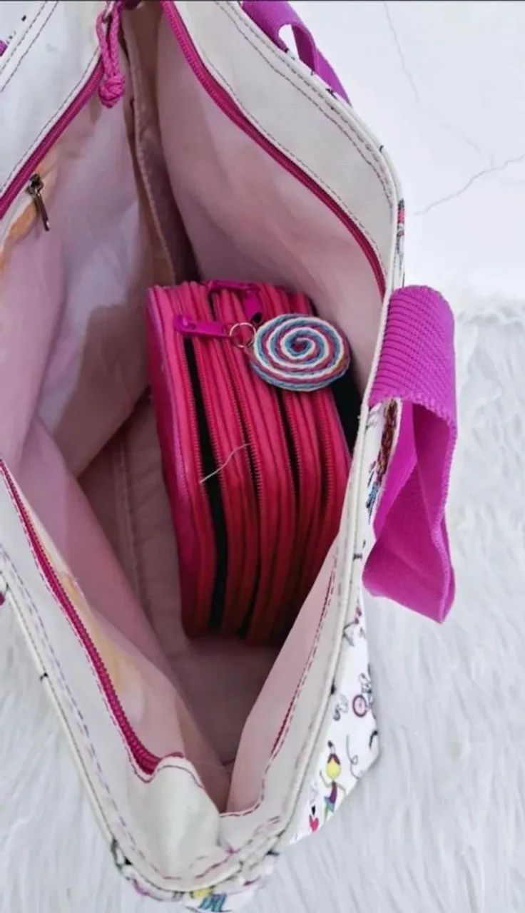 Bolsa maxi Whatson e estojo - Foto 5