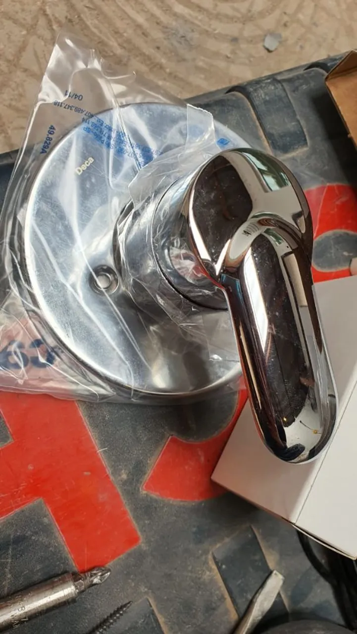 Acabamento Monocomando Chuveiro DECA Cromado NOVO
