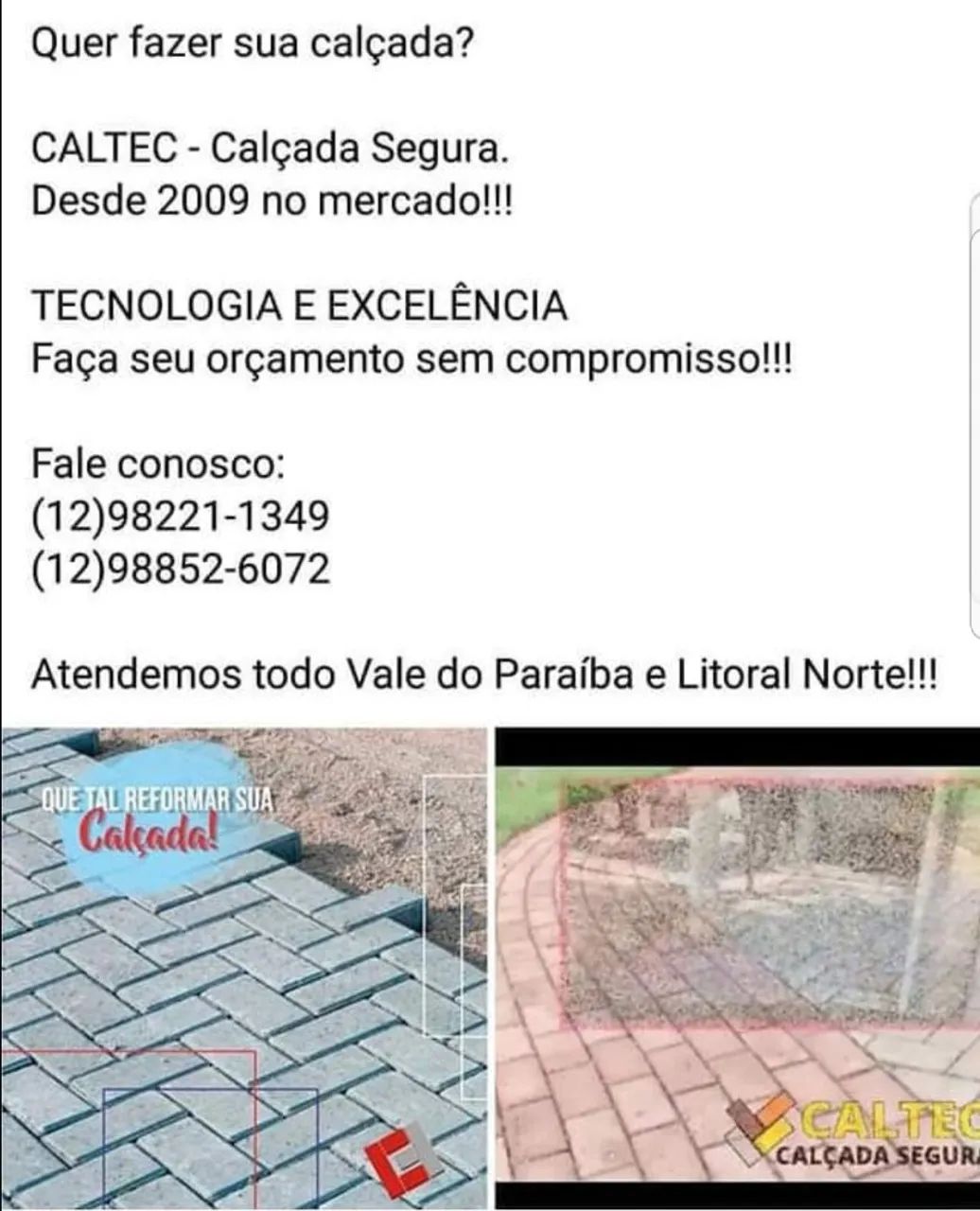 Caltec- Calçada Segura ,Pinturas e reformas em geral