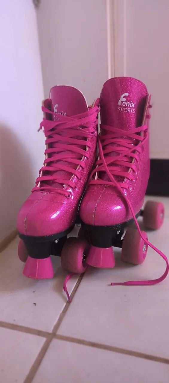 Patins Rosa Fenix Sports