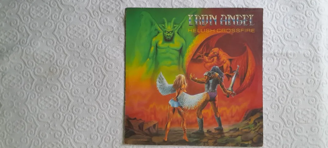 LP Iron Angel - Hellish Crossfire usado com garantia
