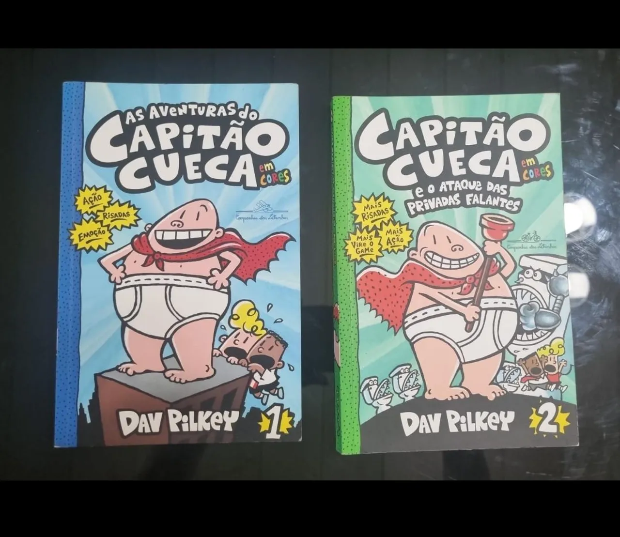 Capitão Cueca - Livros 1 e 2 - Em Cores!