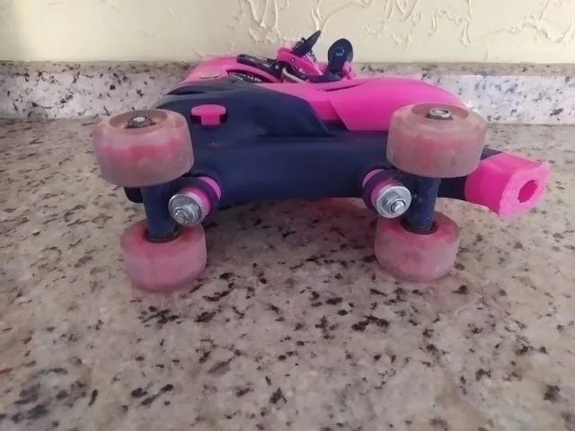 Patins Rosa Infantil  - Foto 3