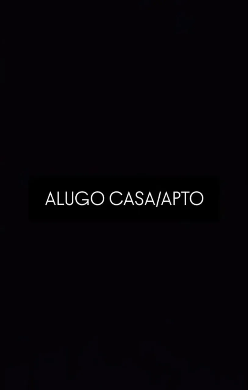 Alugo casa ou apartamento com urgência