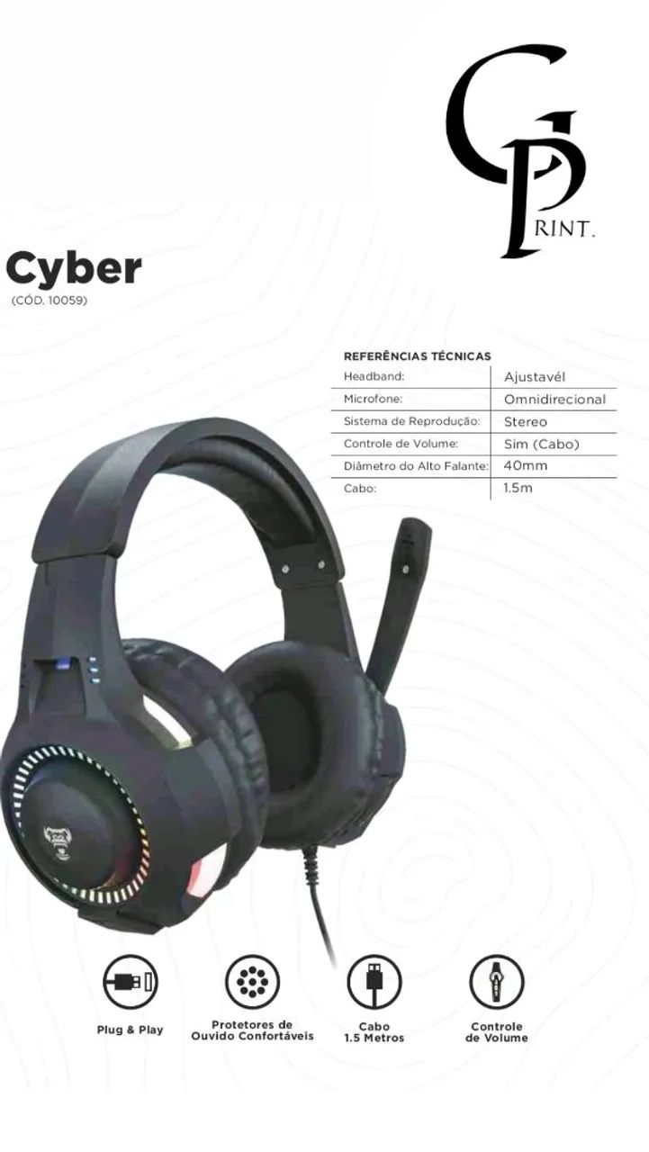Headset Gamer - CLANM PROMOÇÃO! - Foto 3