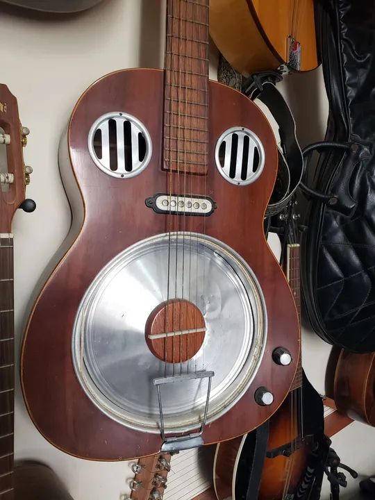 Violão Del Vecchio Dinâmico Resonator 