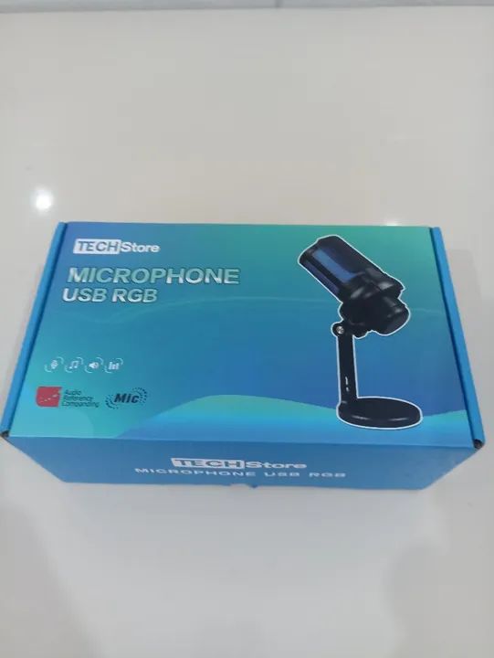 Microfone Gamer condensador RGB MT-1060R - Foto 3