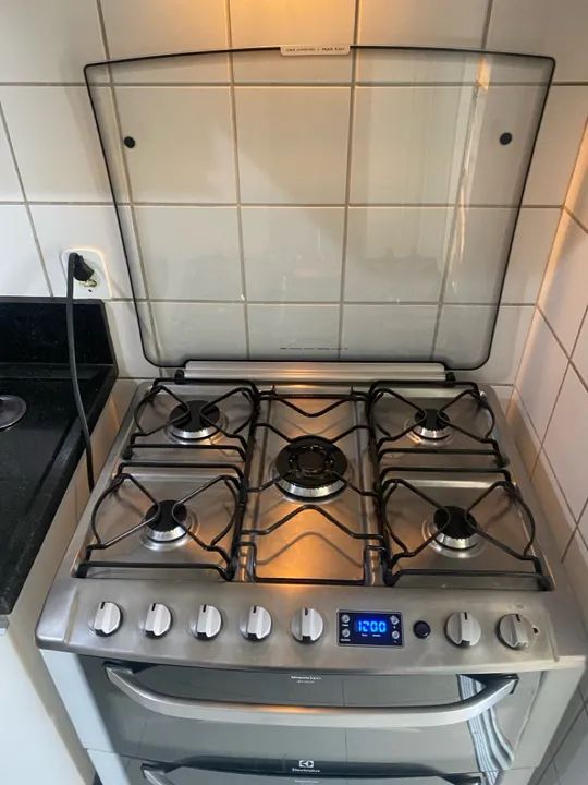 Fogão Electrolux 5 Bocas 2 Fornos  - Foto 4