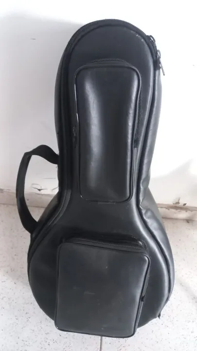 BAG de luxo em couro sintético para BANJO com parte interna acolchoada e bolsos espaçosos