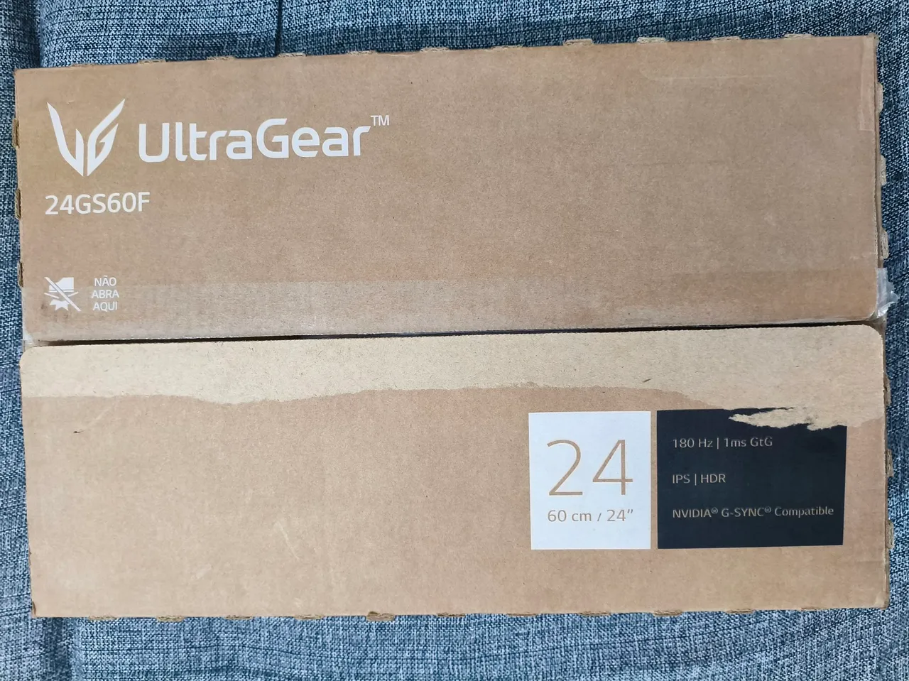 Monitor Gamer LG UltraGear 24GS60F 180Hz