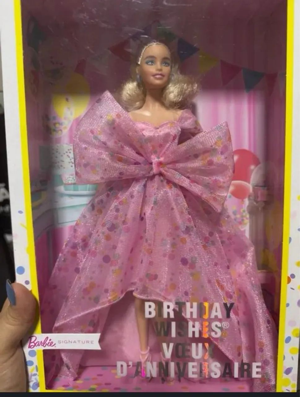 Boneca Barbie birthday wishes 