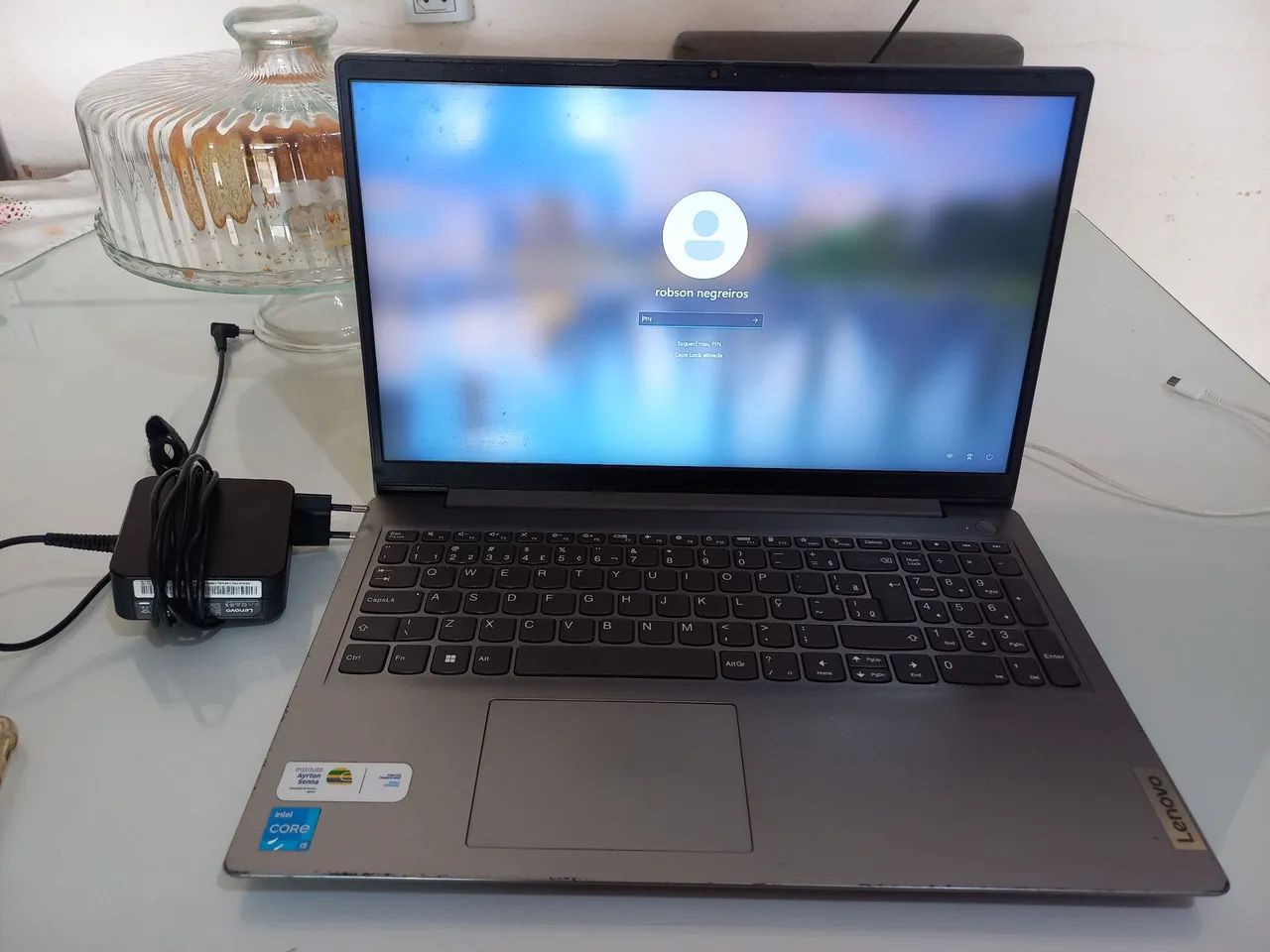 Notebook Lenovo Core i5 com NF Excelente