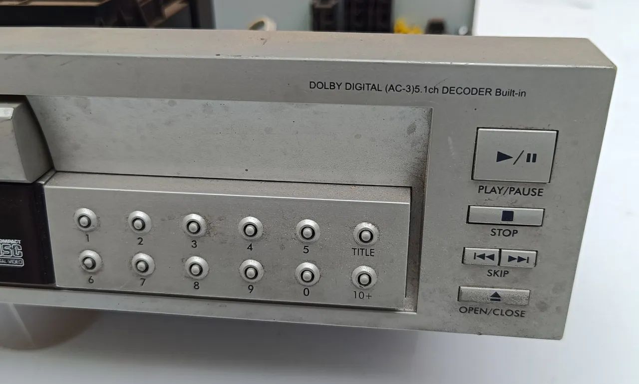 DVD Player STudii ST 5750E "funcionando" para peças. - Foto 4