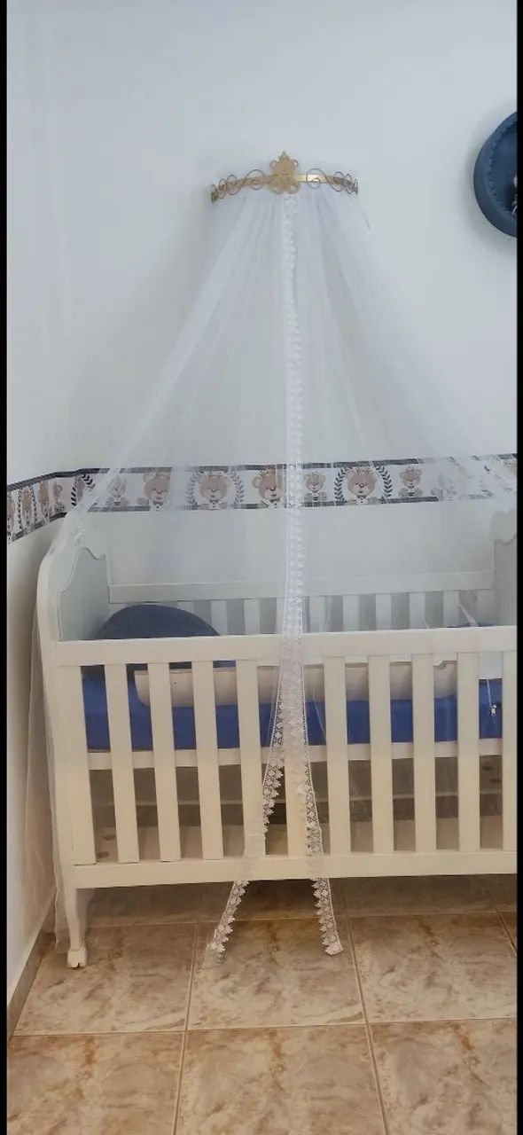Dossel + mosquiteiro urso príncipe 