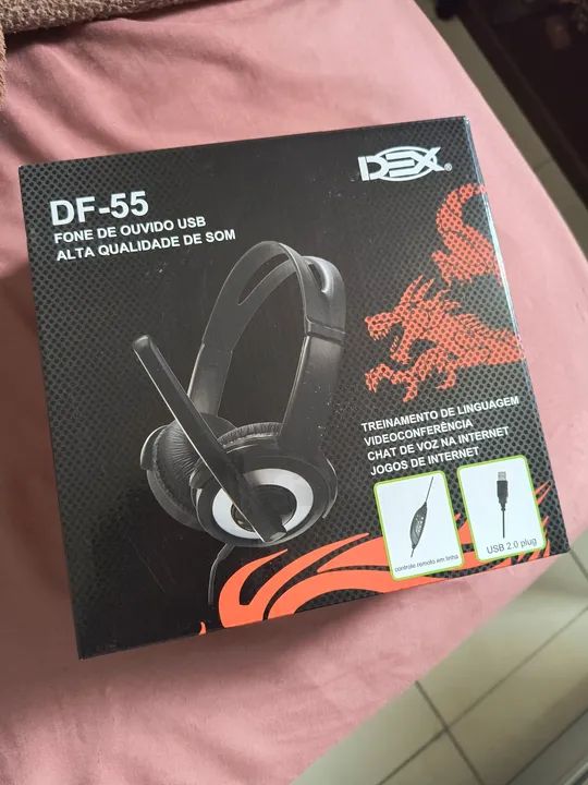 Fone para PC ou notebook da DF-55  - Foto 2