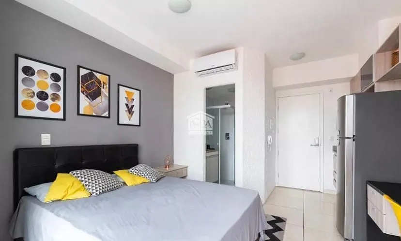 Studio à venda e para locação, Centro, São Paulo, SP. Belíssimo apartamento mobiliado e de