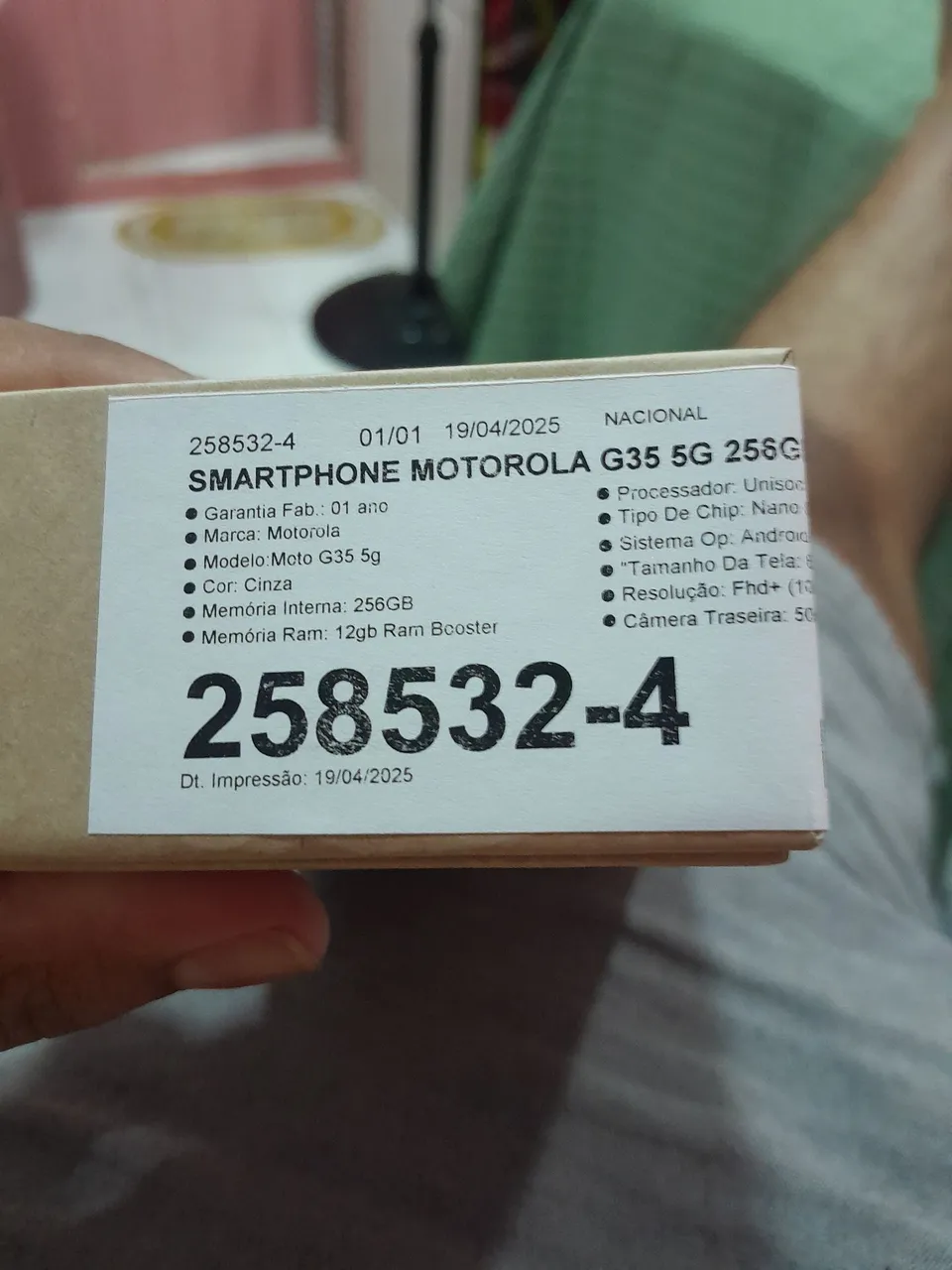 Motorola g35 5g 256gb