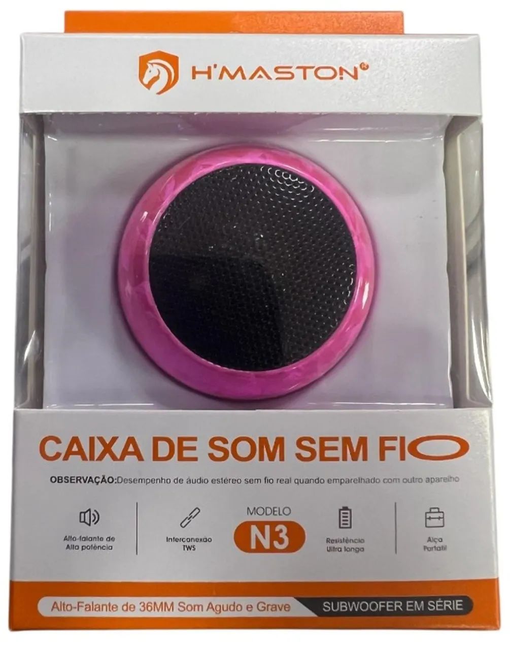 Mini Caixa De Som Hmaston Bluetooth N3 - Foto 5