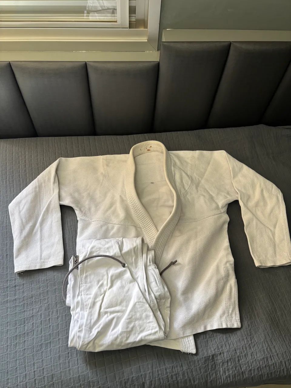 Kimono KMNO A3 BRANCO JIU JITSU - Foto 6