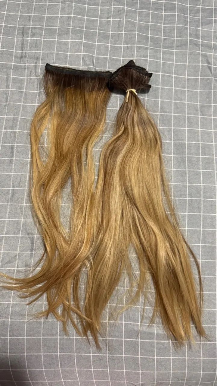 Mega Hair Loiro Claro - Foto 2