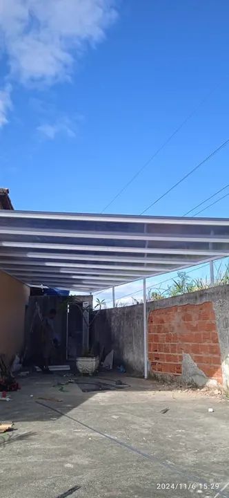 Cobertura de policarbonato para área externa - Foto 5