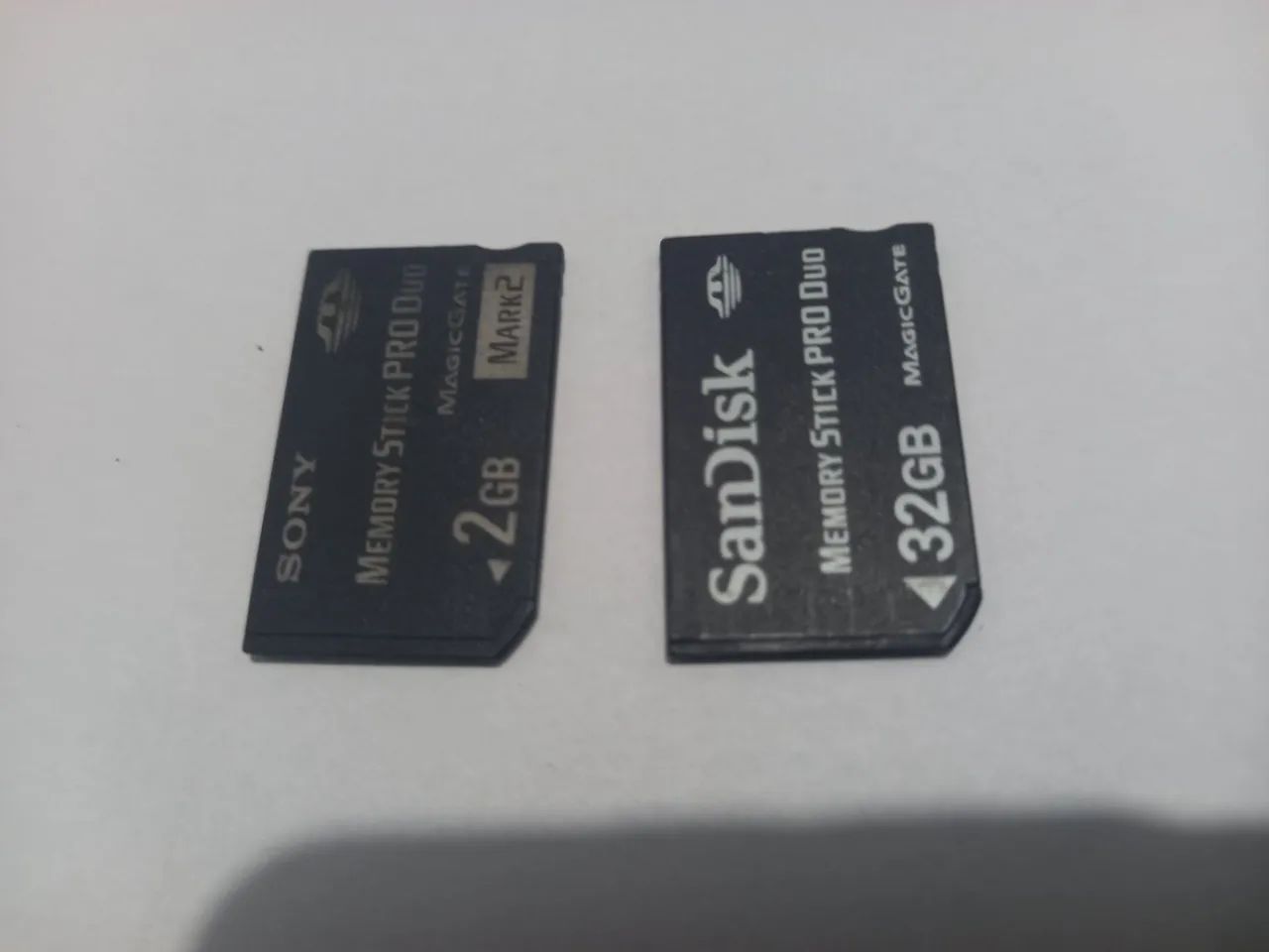 Cartão Memory Stick