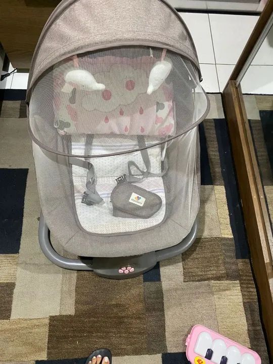 Balanço infantil com música e vibrações - Foto 3