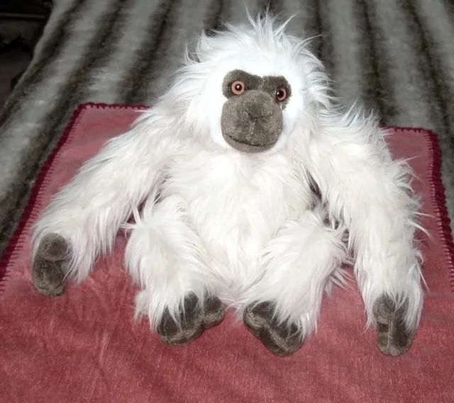 Macaquinho Peludo Branco - Foto 2