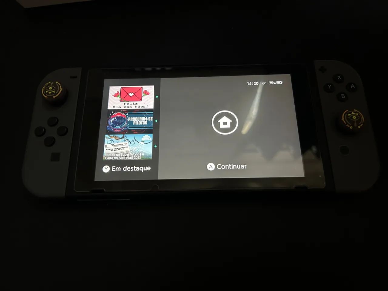 Nintendo Switch com pelicula de vidro + brinde - Foto 5