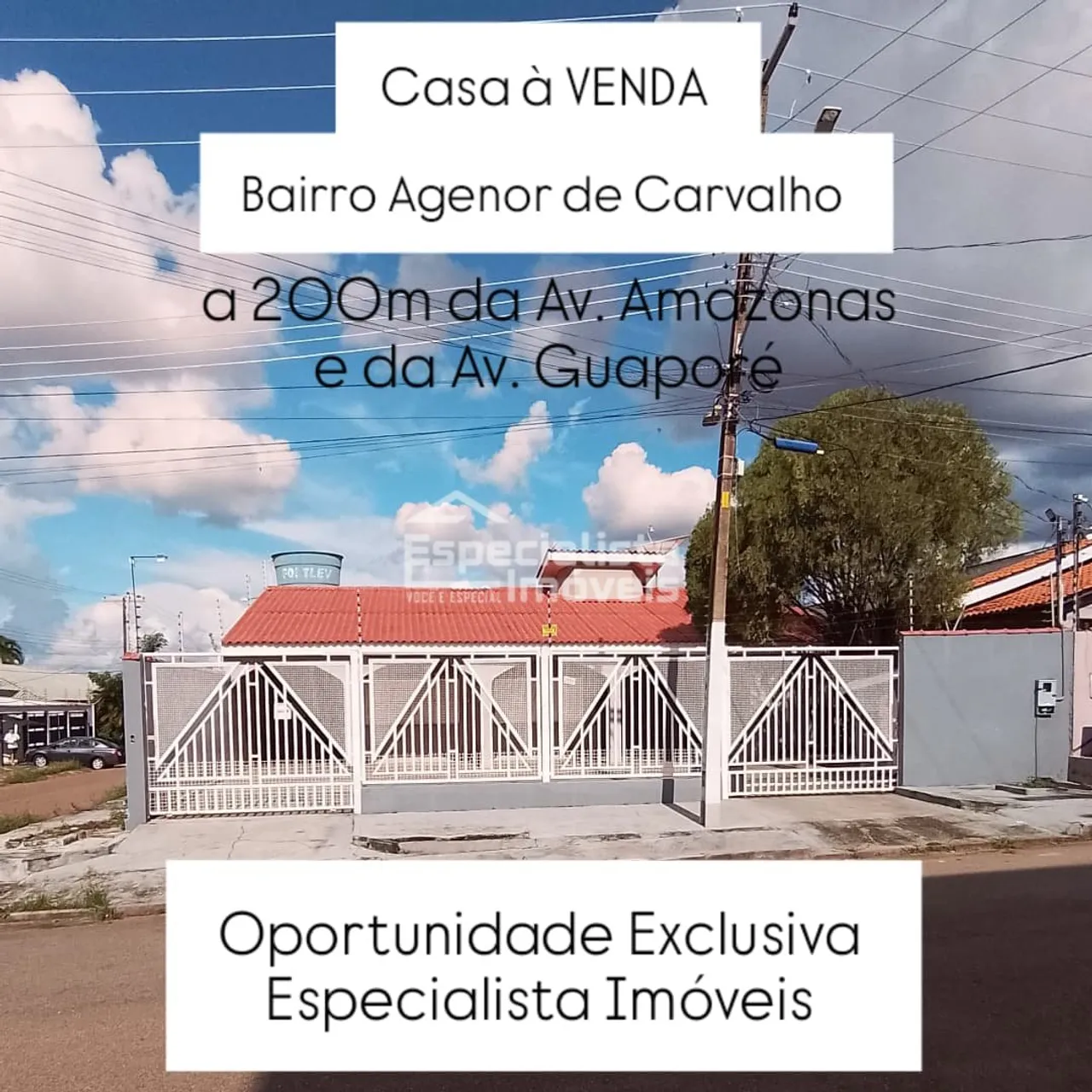 Casa de 3 quartos, 200m² no bairro Agenor de Carvalho, em Porto Velho