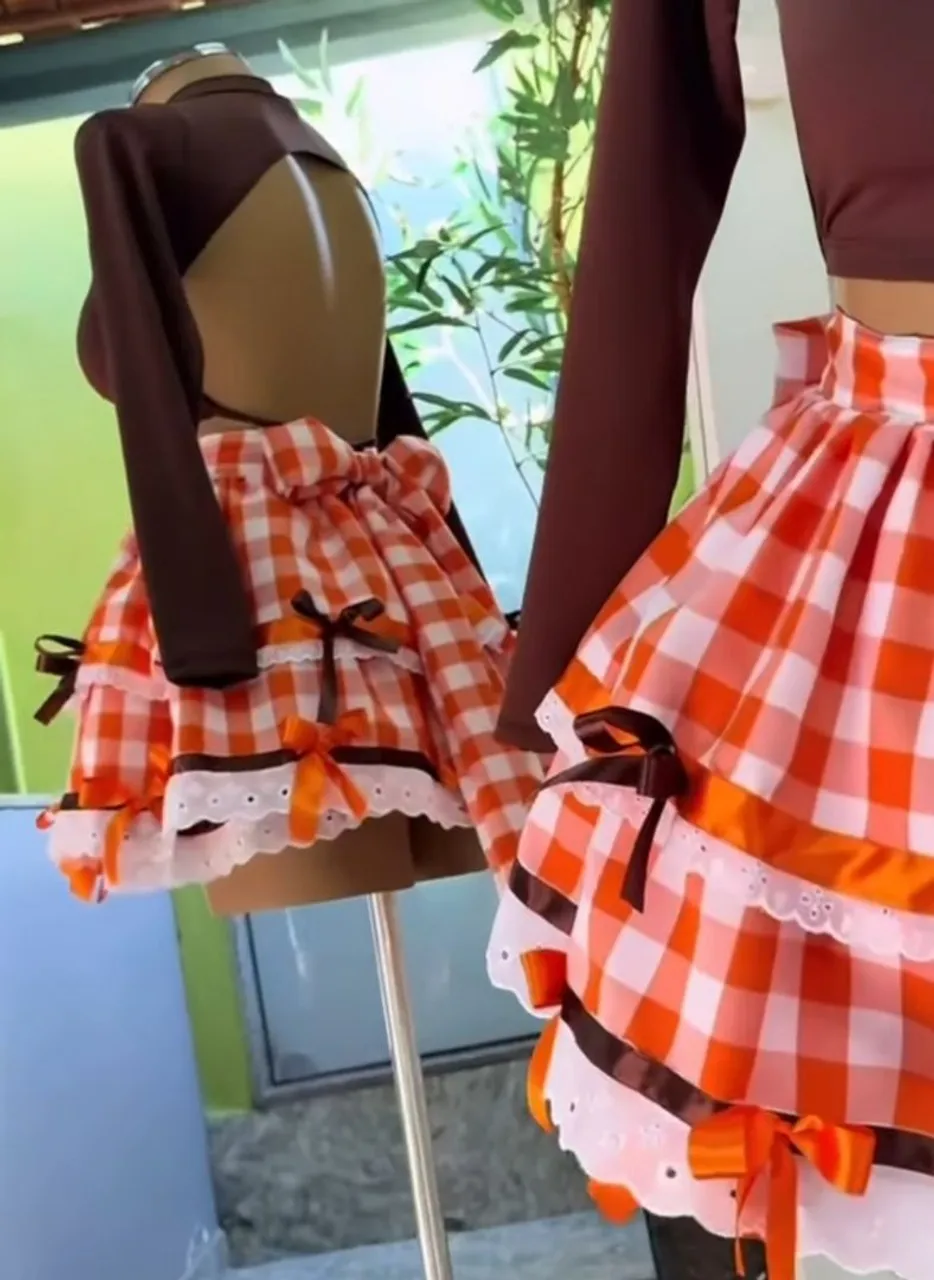 Saias para festas juninas