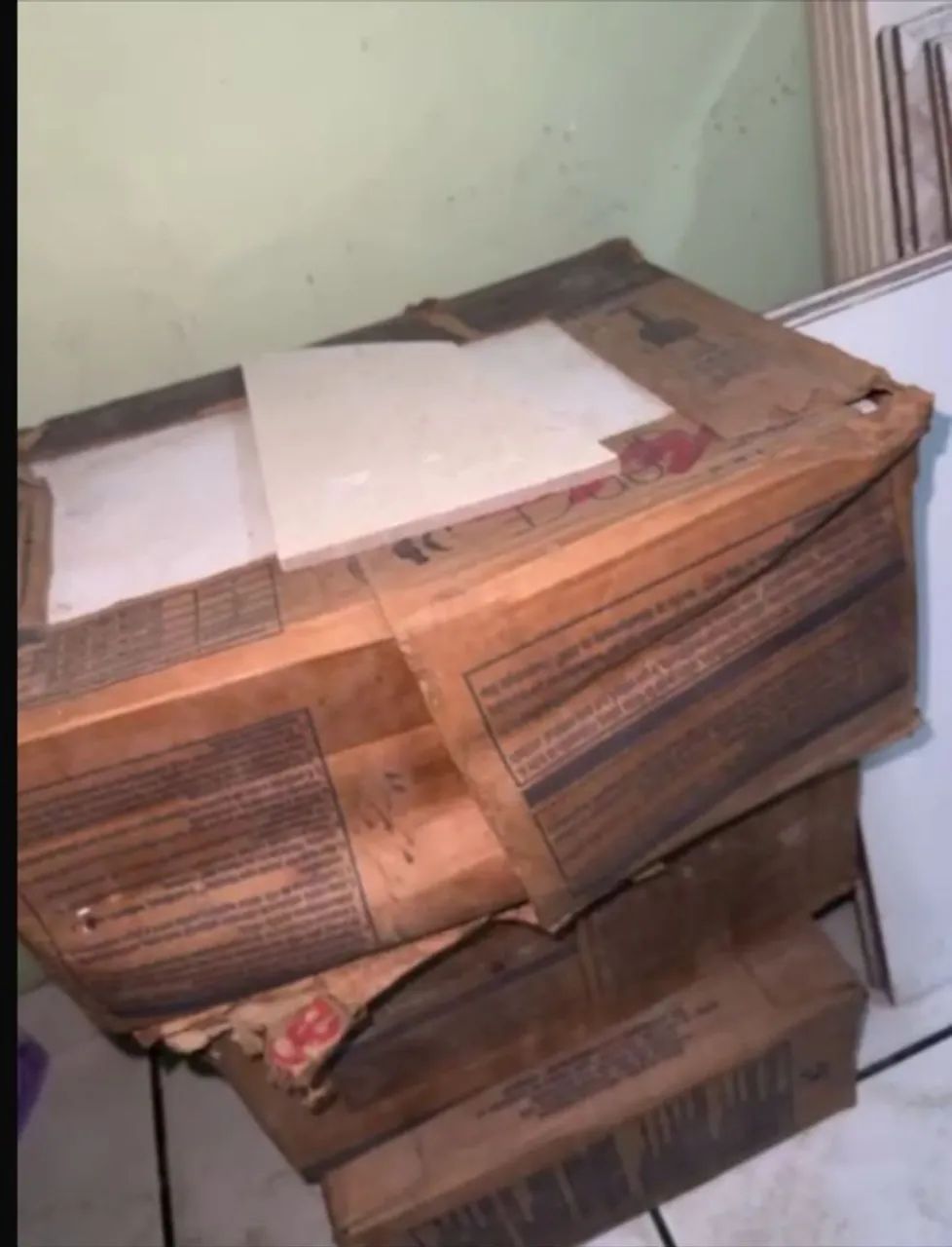 Piso Porcelanato Branco Marmorizado - Foto 3