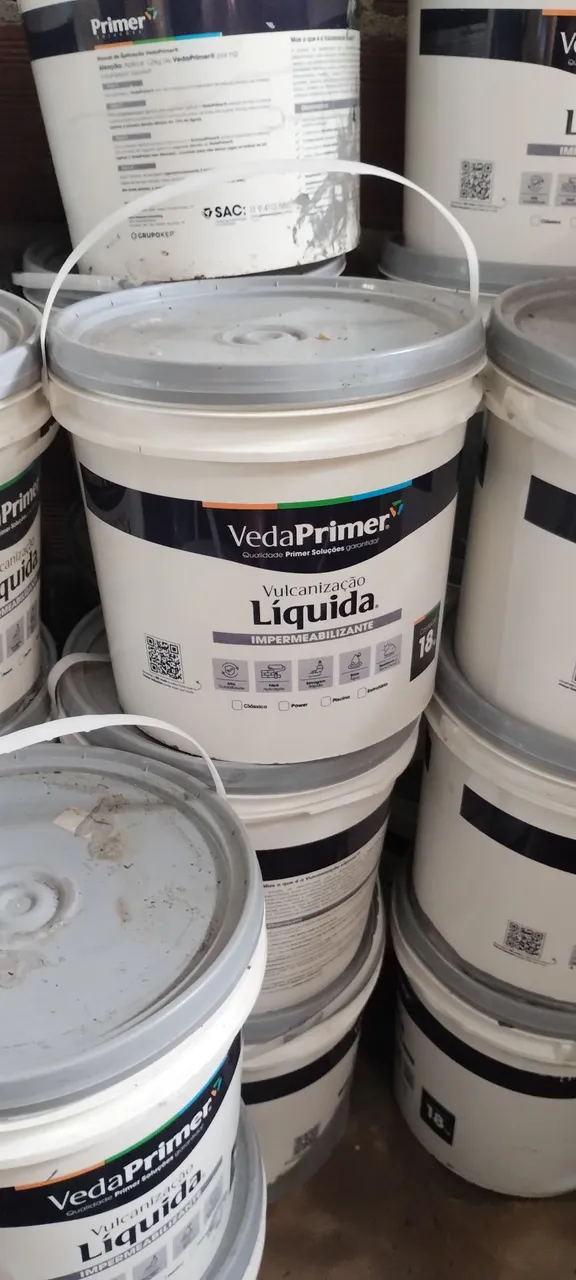 Vedaprimer Vulcanização Líquida Impermeabilizante 18kg
