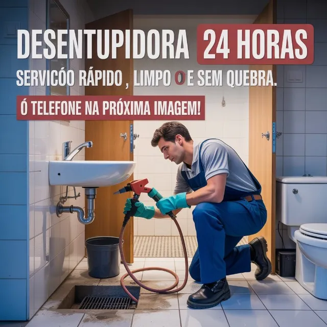 Desentupidora - Profissionais em Ação com Máxima Agilidade 8199608=4164