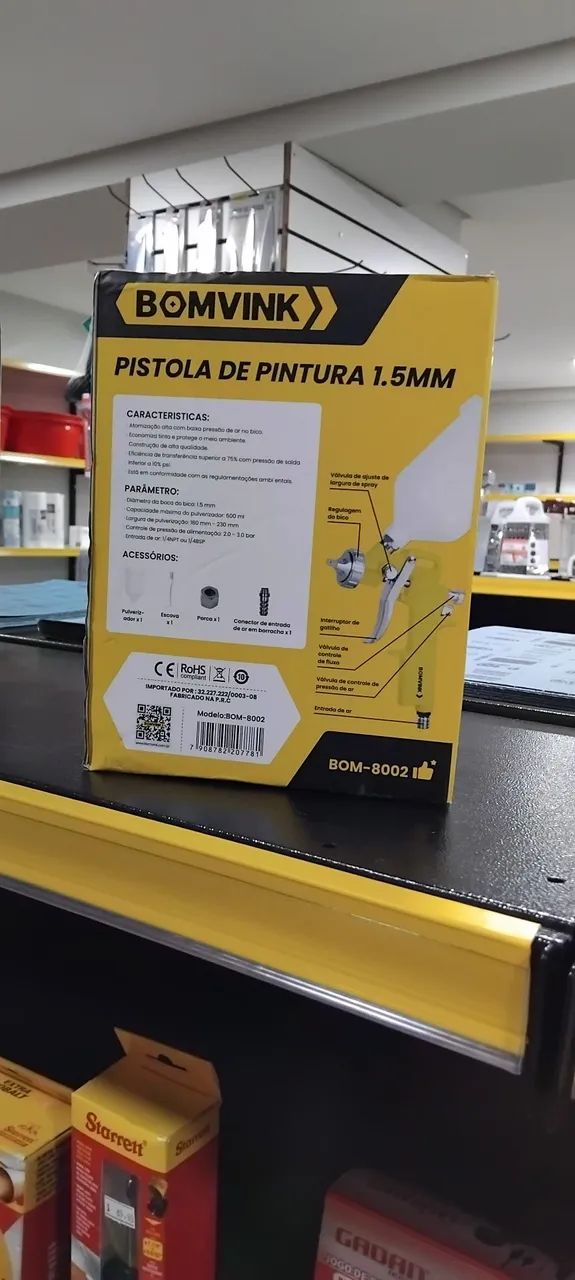 Pistola de pintura 1.5mm - Foto 2