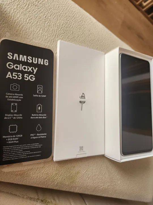 Galaxy A53 5G - Semi-novo, na Caixa - Foto 2